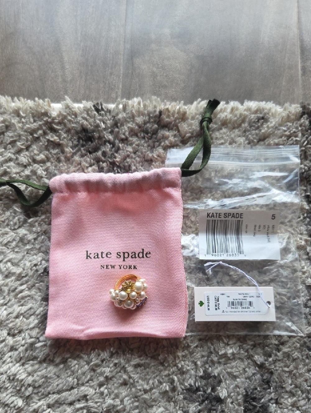 Kate Spade Rain or Shine Ring
